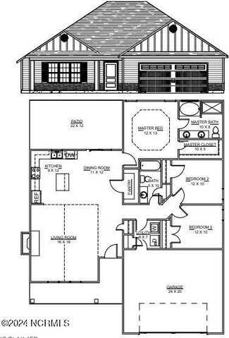 908 Nubble Court, Sneads Ferry, NC 28460