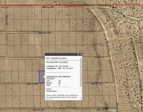 26th Avenue NW, Rio Rancho, NM 87144