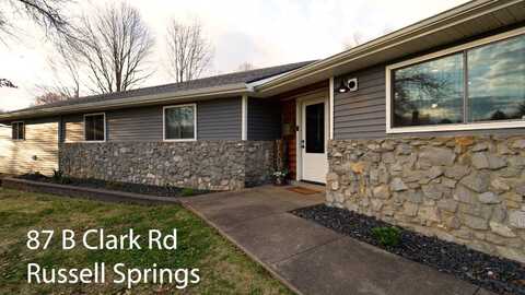 87 B Clark Rd., Russell Springs, KY 42642