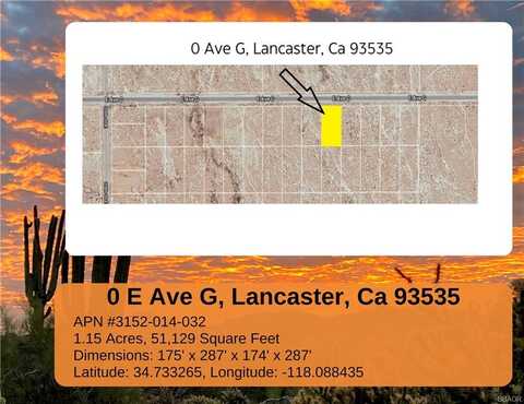 0 E Ave G, Lancaster, CA 93535