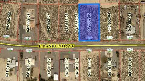 2360 E Dandelion Street, Pahrump, NV 89048