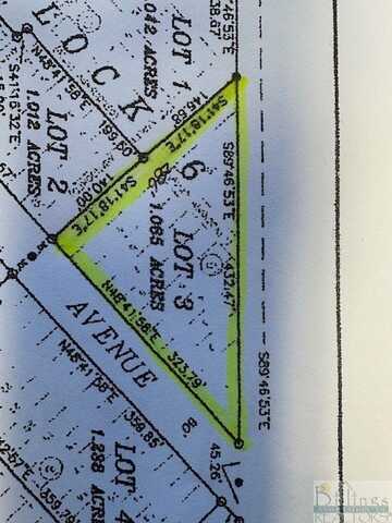 Lot 3 Rocky Avenue, Broadview, MT 59015