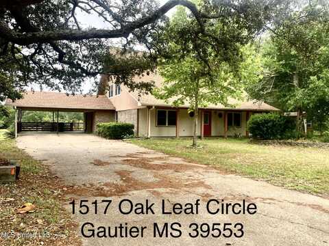 1517 Oak Leaf Circle, Gautier, MS 39553