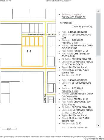 Lts 1-6, Blk 3 SUNDANCE RIDGE II, Cheyenne, WY 82009