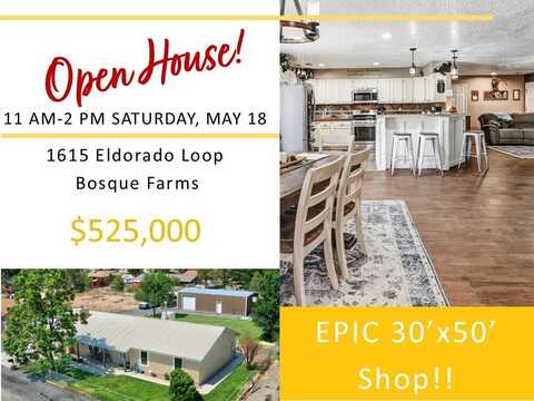 1615 Eldorado Loop, Bosque Farms, NM 87068