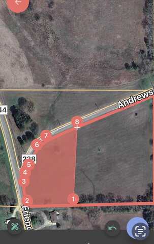 Lot 1 (2.7 ac) Andrews Rd, Ecru, MS 38841