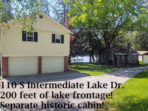 110 S Intermediate Lake Road, Central Lake, MI 49622