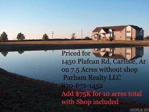 1450 Plafcan Rd, Carlisle, AR 72024