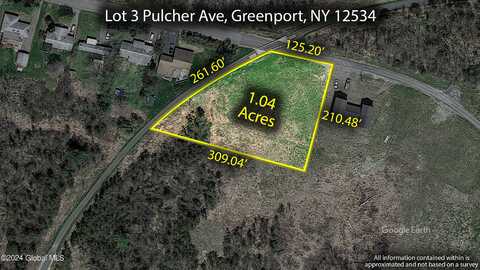 Lot 3 Pulcher Ave, Hudson, NY 12534