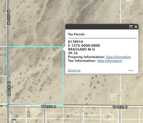 1600 W 6400 N, Beryl, UT 84714