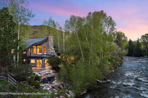 730 Twining Flats Road, Aspen, CO 81611