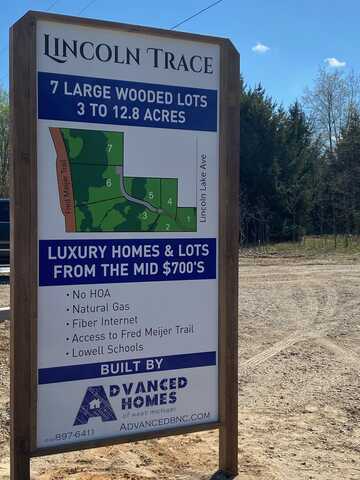 Lincoln Trace Lot #1, Lowell, MI 49331