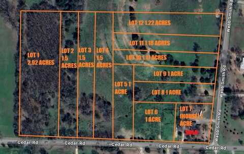 Lot 6 Cedar Road, Sherman, TX 75090