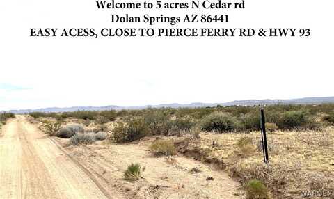 Lot 17 N CEDAR Road, Dolan Springs, AZ 86441