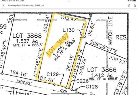 Lot #3867 East Landings North, Granbury, TX 76049