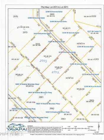 32369 W & 32399 Avenida Bailar-4 acres -- W, Seligman, AZ 86337