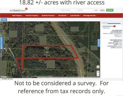 18.82 acres Bradley Ferry Road, Camden, AR 71701