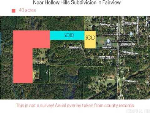 40 acres Hollow Hills, Camden, AR 71701