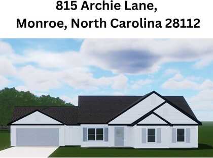 815 Archie Lane, Monroe, NC 28112