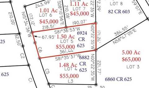 Lot 5 Blk B County Road 625, New Brockton, AL 36351