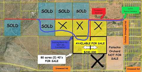 Ac -Near Ironwood &Amp; Stronghold Road, Cochise, AZ 85606