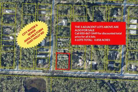 Lot#13-15 Chat Holly Road, Santa Rosa Beach, FL 32459