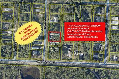 Lot#17,18 S 3rd Street, Santa Rosa Beach, FL 32459