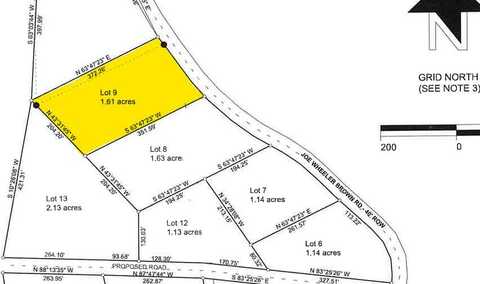 Lot 9 Joe Wheeler Brown Rd, Fairview, MS 38843