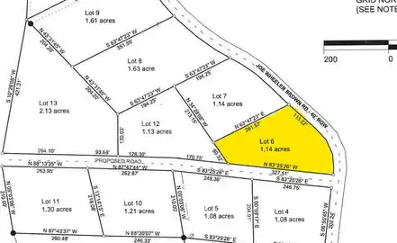 Lot 6 Joe Wheeler Brown Rd, Fulton, MS 38843