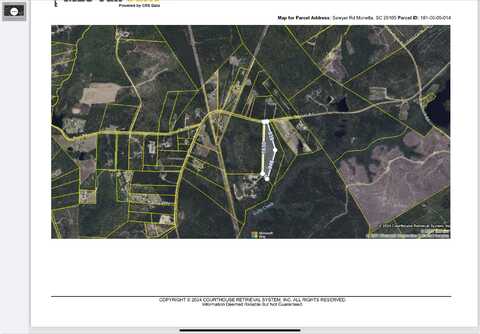 10 Acres Sawyer Road, Monetta, SC 29105