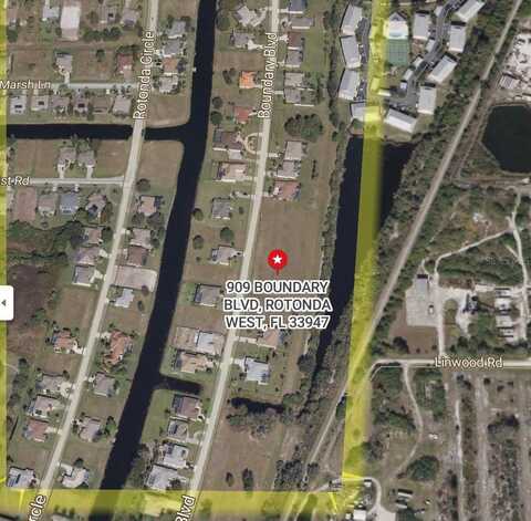 909 BOUNDARY BOULEVARD, ROTONDA WEST, FL 33947