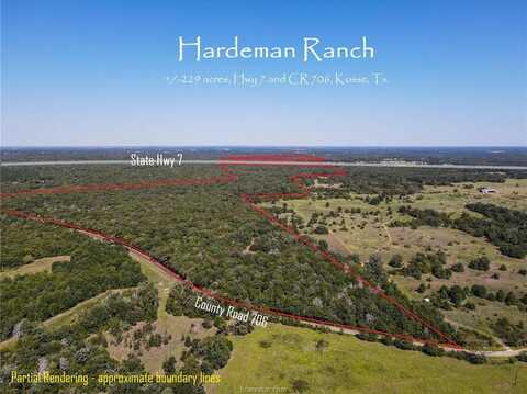 Tbd HWY 7 and LCR 706 (+/- 229.3 acres), Kosse, TX 76653