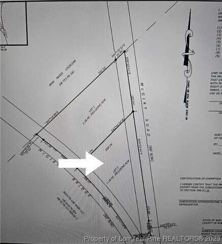 Lot 2 McGirt Bridge & McGirt Rd Road, Maxton, NC 28364