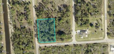 Corner Lot Randolph Street E, Lehigh Acres, FL 33974