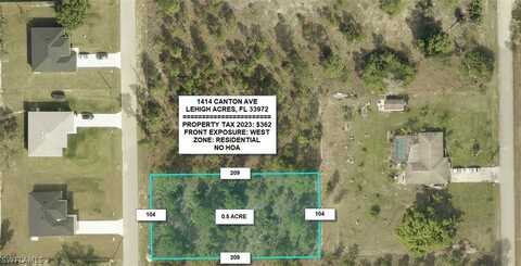 1414 Canton Avenue, Lehigh Acres, FL 33972