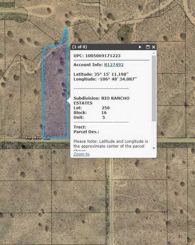 4th Avenue SW, Rio Rancho, NM 87124