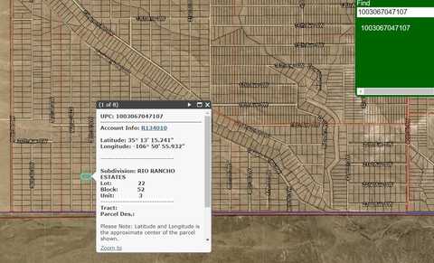 Block: 52 Lot: 22 Unit: 3, Rio Rancho, NM 87144