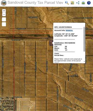 28th Ave (L46 B29 U13) NE, Rio Rancho, NM 87144