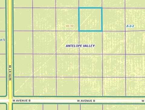 Cor Avenue A12 87 Stw, Lancaster, CA 93536