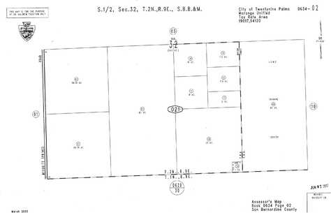 0634021140000, Twentynine Palms, CA 92277