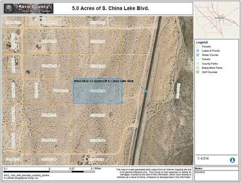 S. China Lake Blvd., Ridgecrest, CA 93555