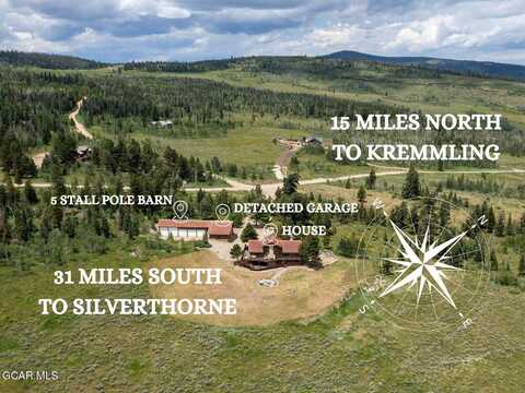 733 Spring Creek Ranch (50 Acres) Road, Silverthorne, CO 80498