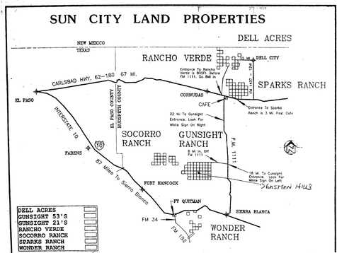 19 SEC 12 PSL GUNSIGHT RANCH R, Sierra Blanca, TX 79851