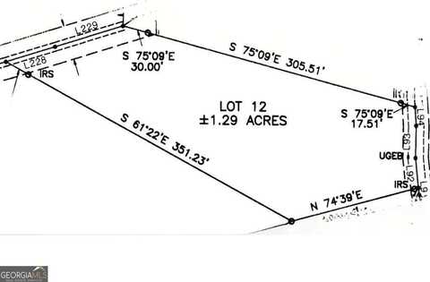 Lot 12 Cricket, Warne, NC 28909