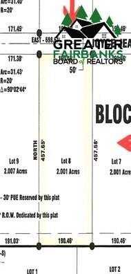 Lot 8 Block 2 JOYCE JEAN DRIVE, Fairbanks, AK 99712