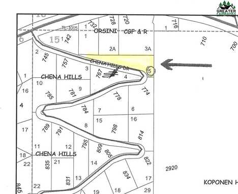 Lot 5 CHENA HILLS DRIVE, Fairbanks, AK 99709