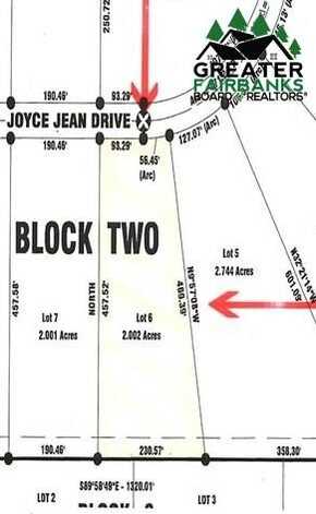 Lot 6 Block 2 JOYCE JEAN DRIVE, Fairbanks, AK 99712