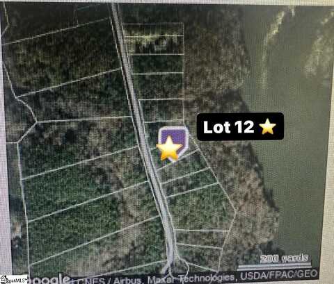 Lot12 Wlson Creek Drive, Iva, SC 29655