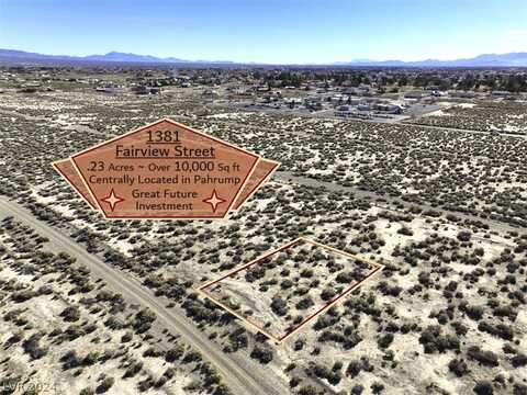 1381 Fairview Street, Pahrump, NV 89048