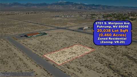 2701 S Mariposa Avenue, Pahrump, NV 89048